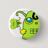 Monster Potato Green Button (Voorkant)