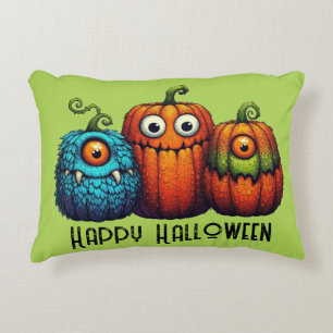 Monster Pumpkins Accent Kussen