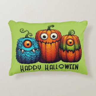 Monster Pumpkins Accent Kussen
