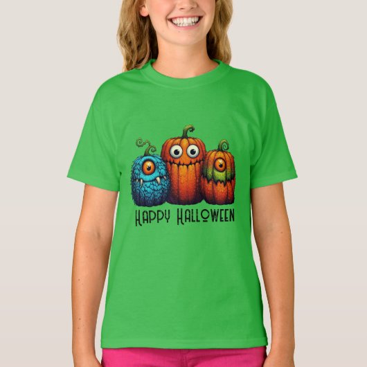 Monster Pumpkins T-shirt (Voorkant)