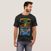 Monster Rampage in Dark City T-shirt (Voorkant volledig)
