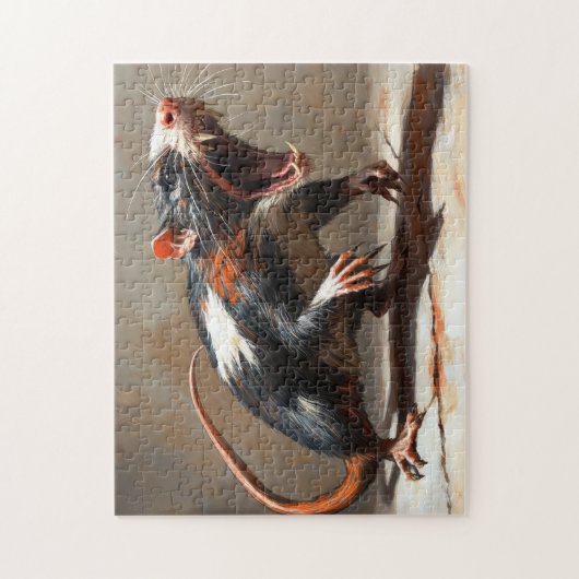 Monster rat wezen legpuzzel (Verticaal)