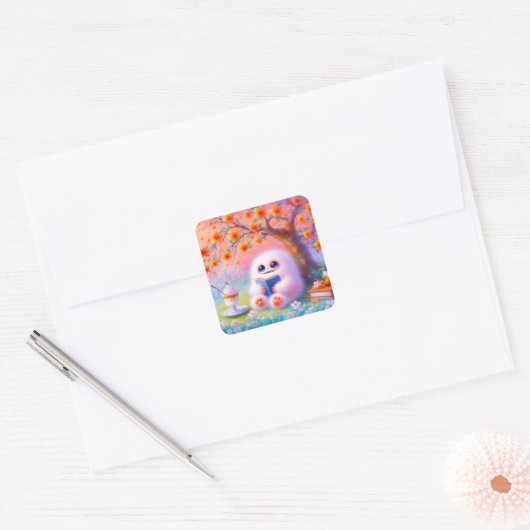 Monster Reader Stickers (Envelop)
