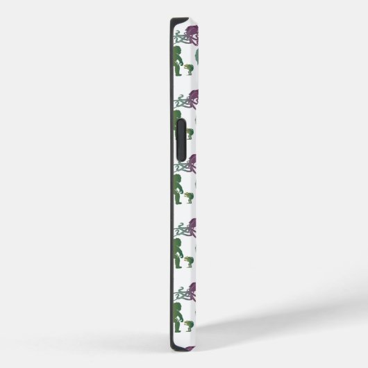 Monster Reunion Funny Ombre Creature Blue Green Case-Mate iPhone Case (Achterkant / Rechts)