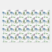 Monster Reunion Funny Ombre Mythic Creater Inpakpapier Vel (Voorkant 3)