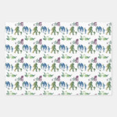 Monster Reunion Funny Ombre Mythic Creater Inpakpapier Vel (Voorkant)