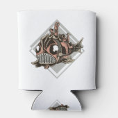 Monster robotic fish Gift for Zee Monster Lovers Blikjeskoeler (Achterkant)