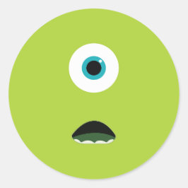 Monster Ronde Sticker