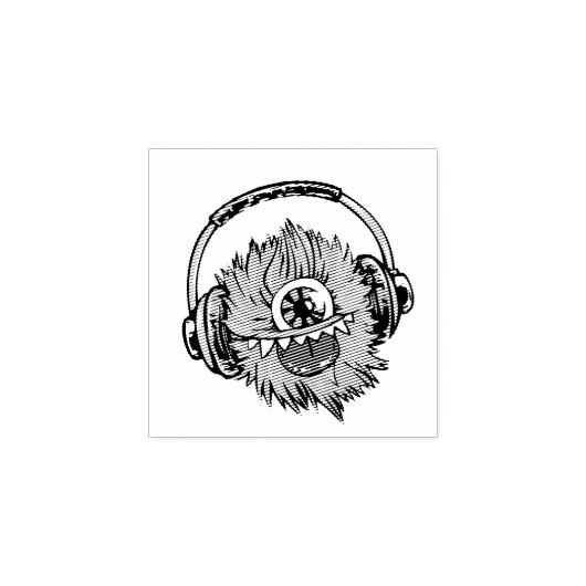 Monster Rubberstempel (Afrduk)