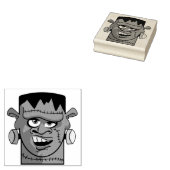 Monster Rubberstempel (Gestempeld)