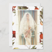 Monster rustieke Fresh Floral Forest Vrijgezellenf Kaart (Achterkant)