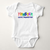 Monster schattig monster romper (Voorkant)