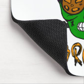 Monster schedel Broster Broer Halloween Matching F Muismat (Hoek)