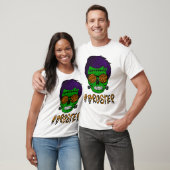 Monster schedel Broster Broer Halloween Matching F T-shirt (Unisex)