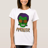 Monster schedel Broster Broer Halloween Matching F T-shirt (Voorkant)
