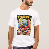 Monster - Scifi - Astronaut - Retro France Hoesje T-shirt (Voorkant)