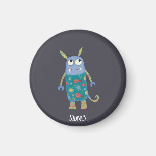 Monster Sidney Custom Name Magneet
