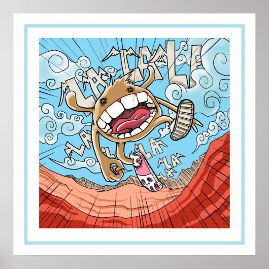 Monster Skater Poster (Voorkant)