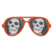 Monster Skull Aviator Zonnebril (Voorkant)