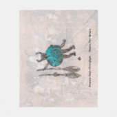 Monster Slayer Petroglyph Fleece Blanket Deken (Voorkant)
