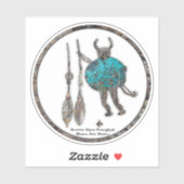 Monster Slayer Petroglyph Sticker (Vel)