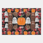 Monster Snoep Parade Halloween Gift Inpakpapier Vel (Voorkant)