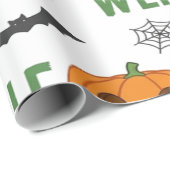 Monster Snoep Parade voor Halloween Cadeaupapier (Rol Hoek)