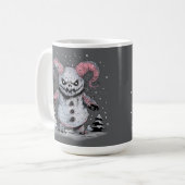 Monster Snowman Koffiemok (Voorkant links)