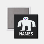 Monster, Souvenir Magneet (Voorkant / Achterkant)