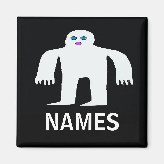 Monster, Souvenir Magneet (Voorkant)