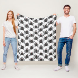 Monster Spiders Fleece Deken