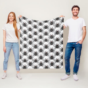 Monster Spiders Fleece Deken