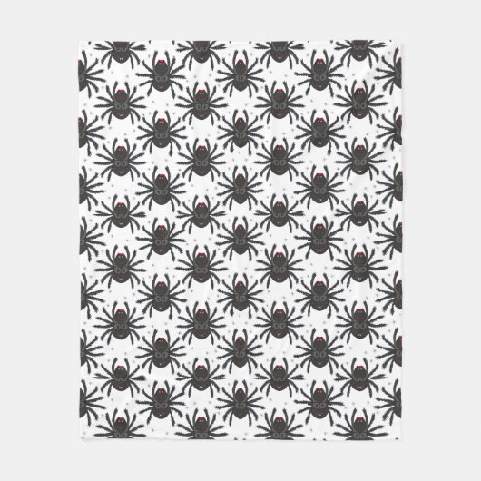 Monster Spiders Fleece Deken (Voorkant)
