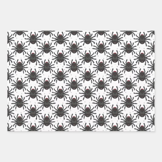 Monster Spiders Inpakpapier Vel (Voorkant)