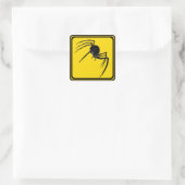 Monster Spinxer Xing! Vierkante Sticker (Tas)