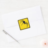 Monster Spinxer Xing! Vierkante Sticker (Envelop)