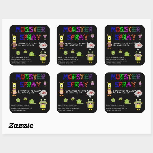 Monster Spray Stickers (Vel)