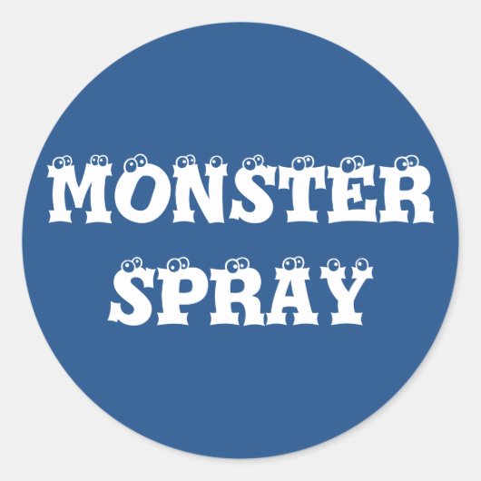 "Monster Spray" Stickers (Voorkant)