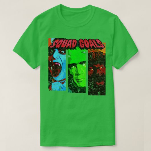 Monster Squad Doelstellingen T-shirt (Design voorkant)