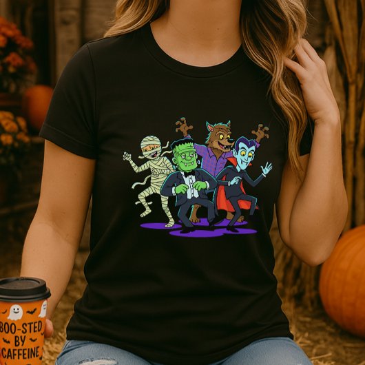 Monster Squad heeft monsters mismatched T-shirt