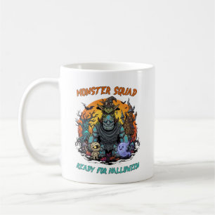 Monster Squad Schattige Halloween Spelers Koffiemok