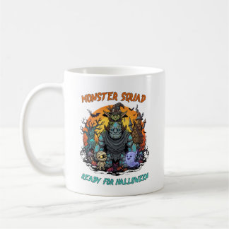 Monster Squad Schattige Halloween Spelers Koffiemok