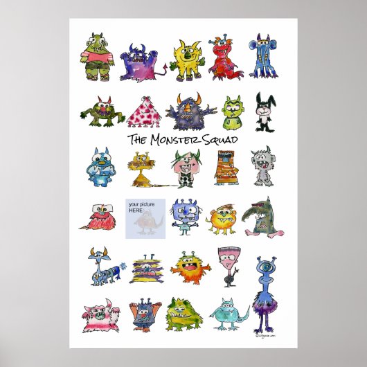 Monster Squad - Upload je foto Poster (Voorkant)