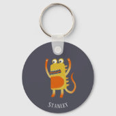 Monster Stanley Custom Name Sleutelhanger (Achterkant)