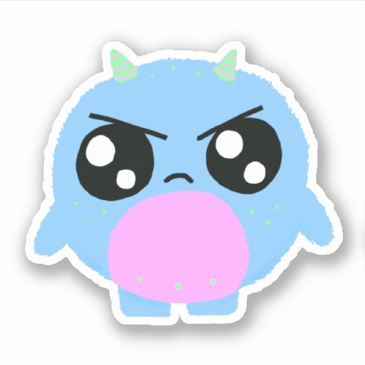 Monster Sticker (Voorkant)