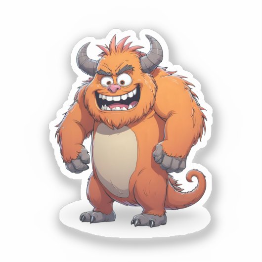 Monster Sticker (Voorkant)