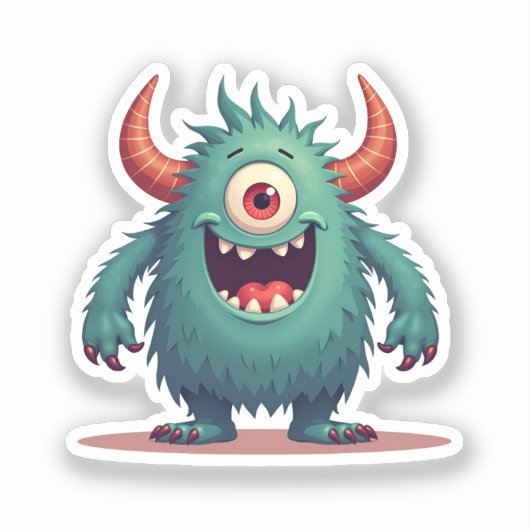 Monster Sticker (Voorkant)