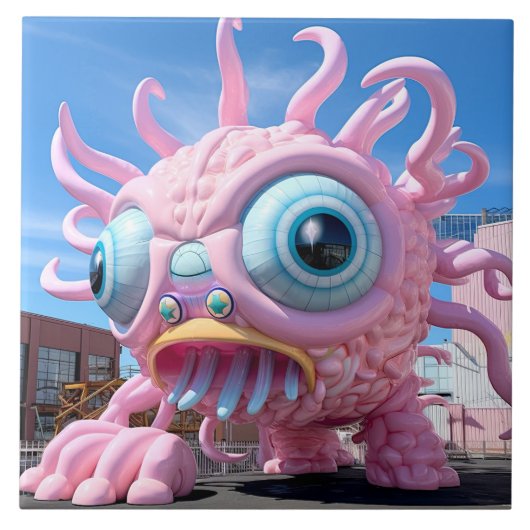 Monster Tegel Tegeltje (Voorkant)