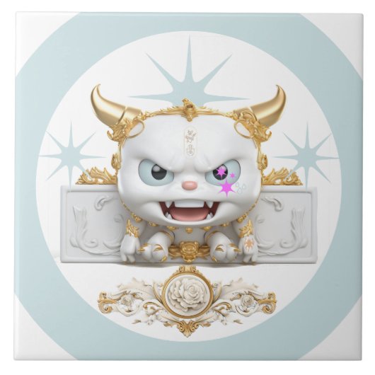 Monster Tegel Tegeltje (Voorkant)