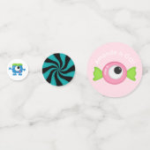 Monster thema feestje voor kleine meisjes confetti (Voorkanten)